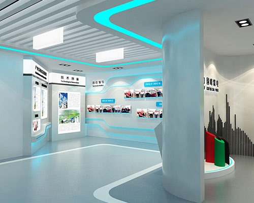 晉能電力，國峰煤電展廳設(shè)計